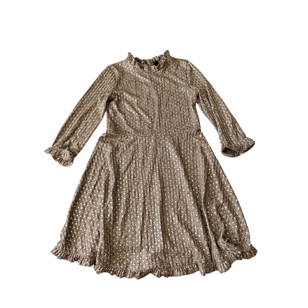Art Class Girls' Long Sleeve Ruffle Party Dress - Picture 2 of 7